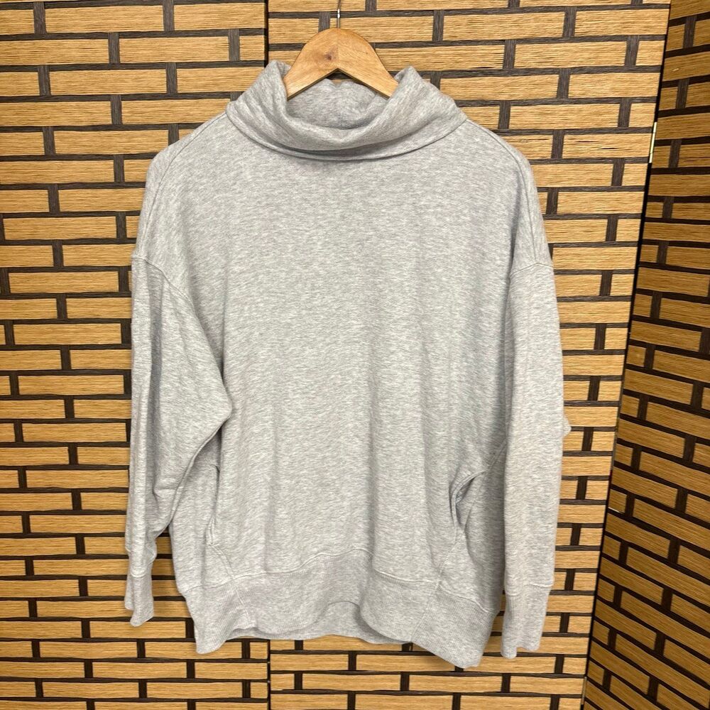 Aerie Gray Cowl Neck‎ Pullover Size Small